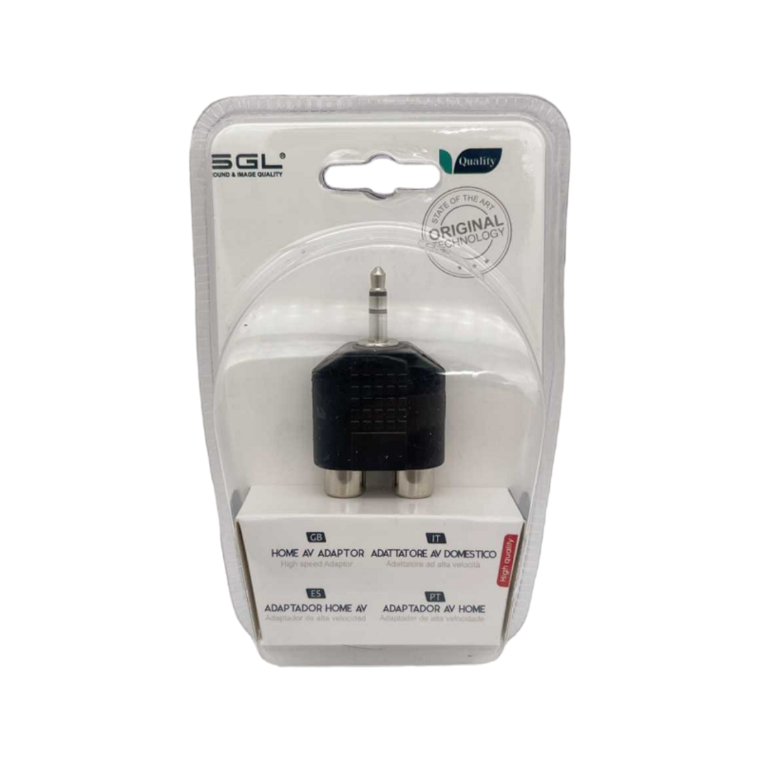 Adaptor jack audio 3,5 mm - 1868-1 - 098906