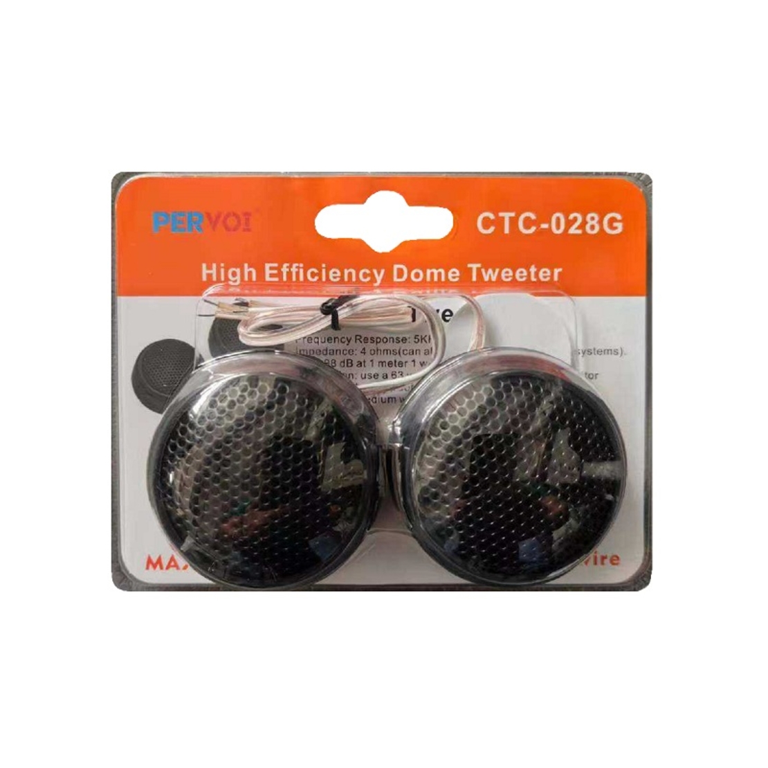 Set 2 difuzoare auto - Tweeter - CTC -028G - 005007