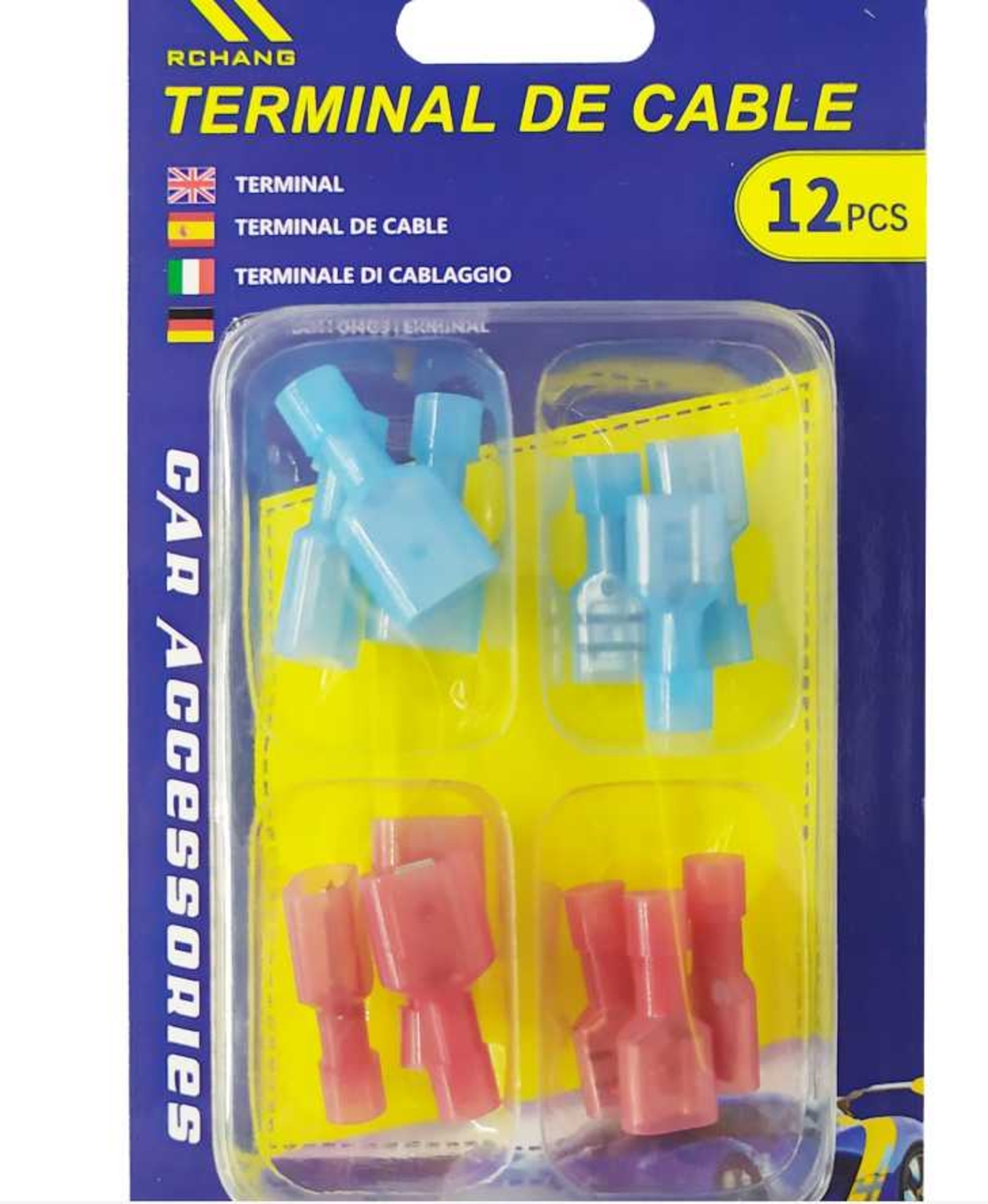 Set de 12 conectori T-tap - tată și femela - 142900