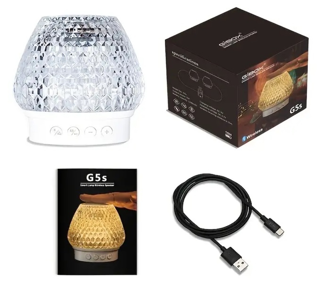 Difuzor Bluetooth fără fir cu lumină - G5S - 810224