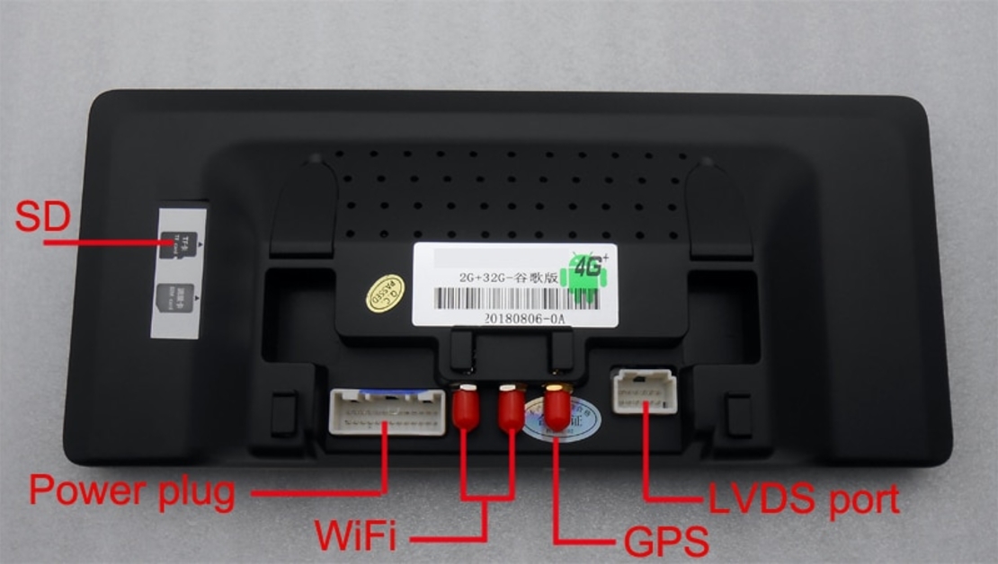 Sistem audio auto 2DIN - Mercedes - Clasa C - Android - 1GB/16GB - JA-1059