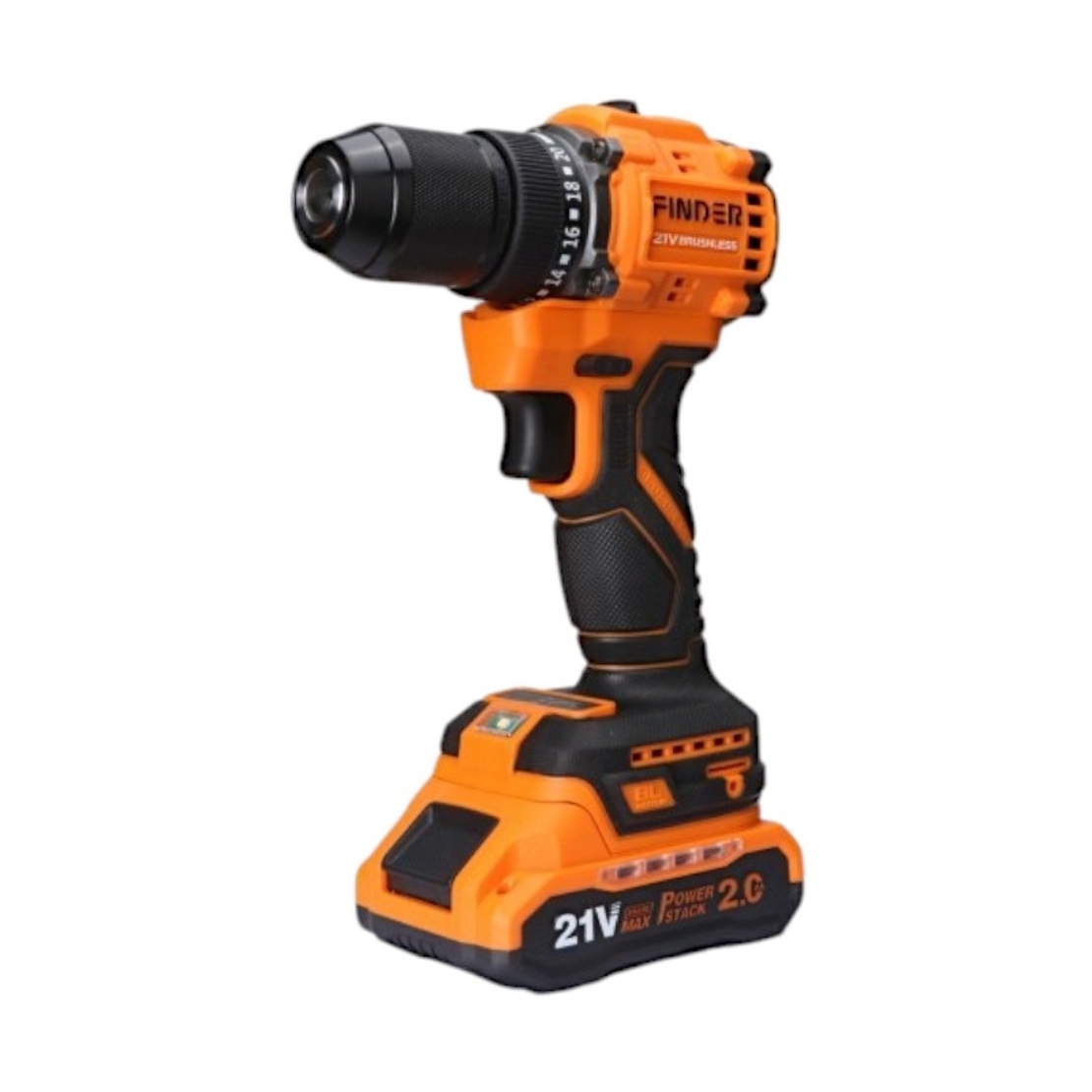 Șofer cu impact fără fir - 21V - Finder - 198333