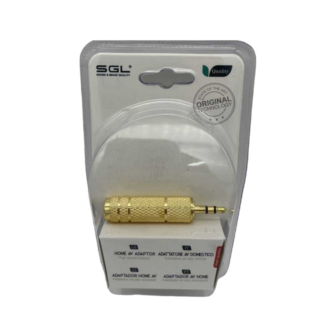 Adaptor jack audio 3.5mm - T3106-1 - 098302