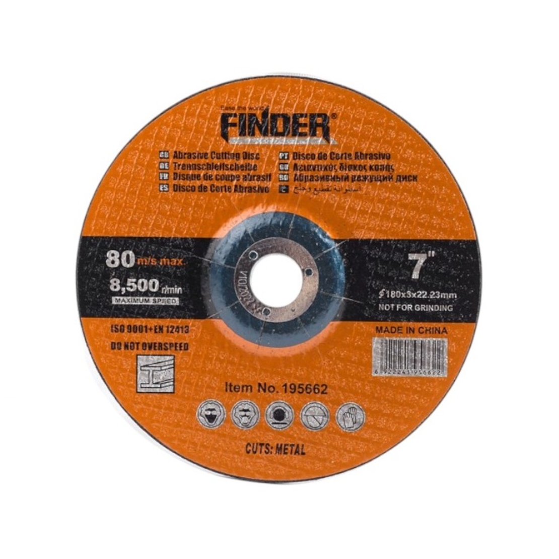 Disc de tăiere - Finder - 7mm - T42 - 195662