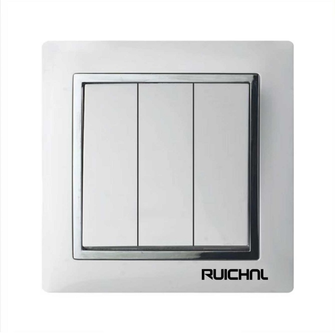 Întrerupător de lumină pentru montare încastră pe perete - Triplu - RC3627 - 674936