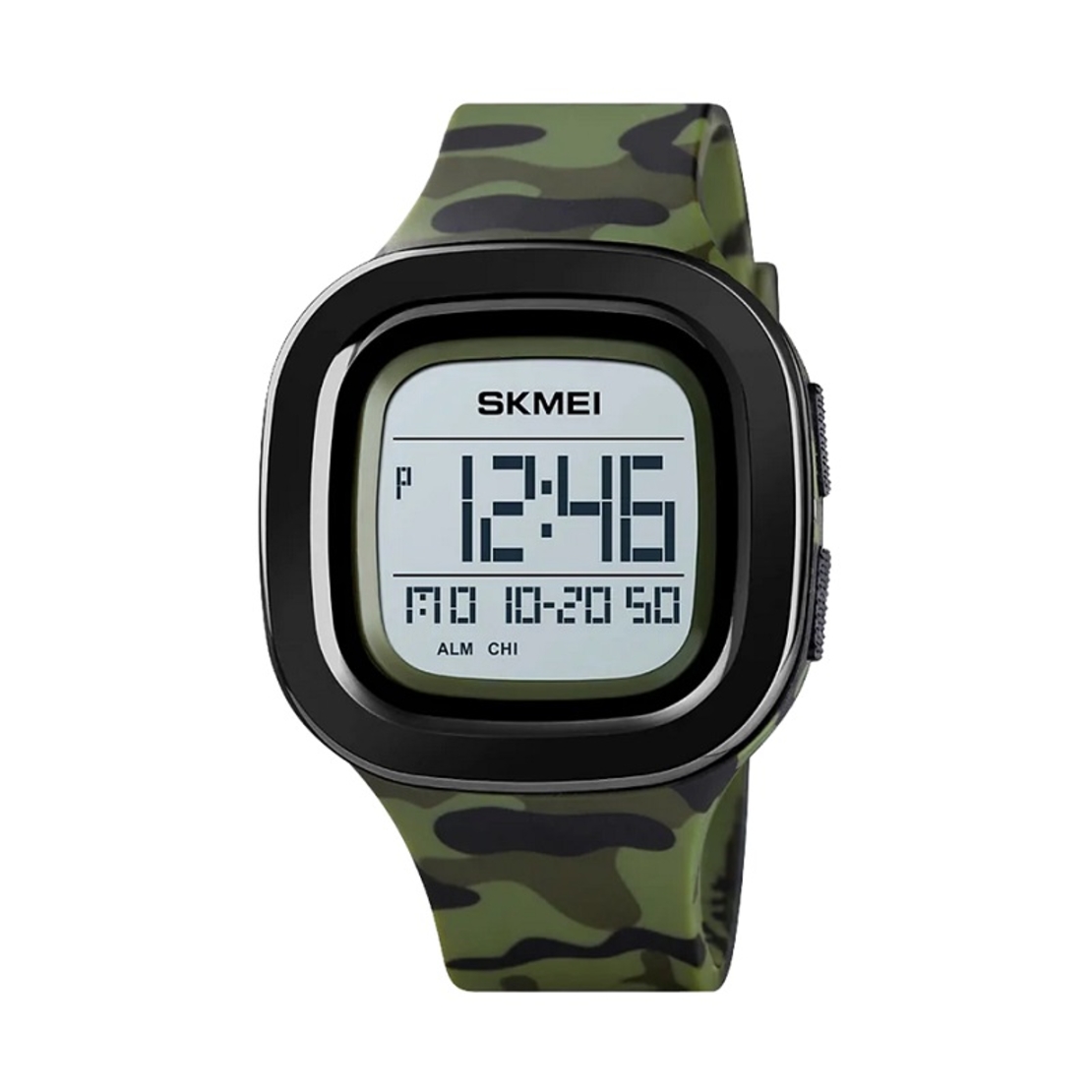 Ceas de mână digitală - Skmei - 1580 - Verde Armată