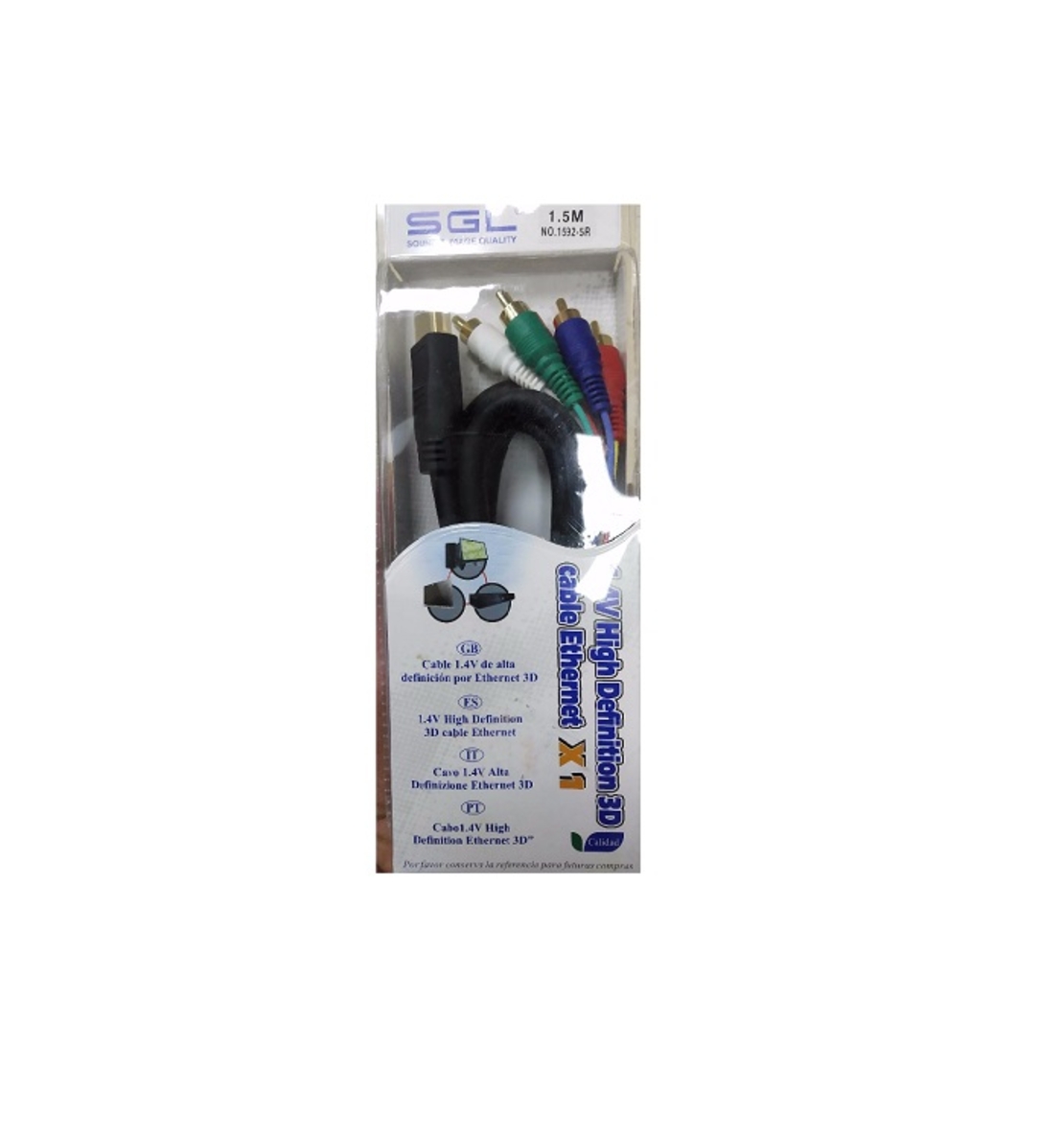Cablu - 1.4V High Definition 3D - Cablu Ethernet X1 - 1.5m - 115762