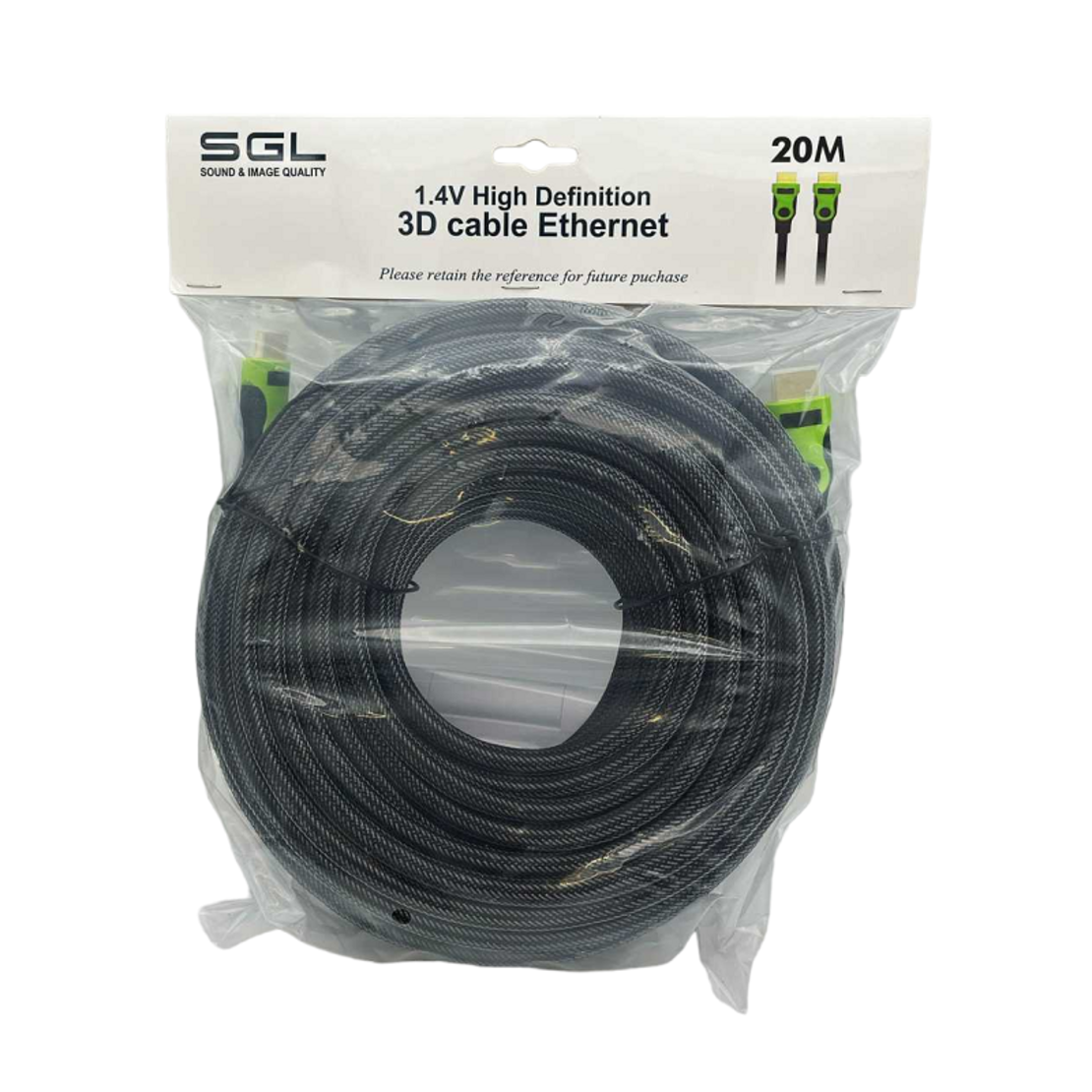Cablu HDMI cu 2 conectori tată - B1593 - 1.4V - 20m - 094939