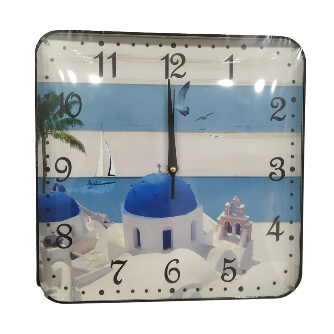 Ceas de perete - FHS-235-33 - 505145 - albastru/alb_1