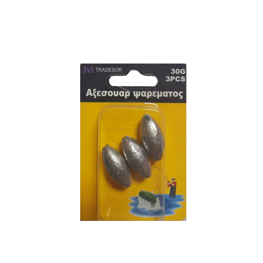 Greutăți de pescuit - 20 g - 4 buc - 30156