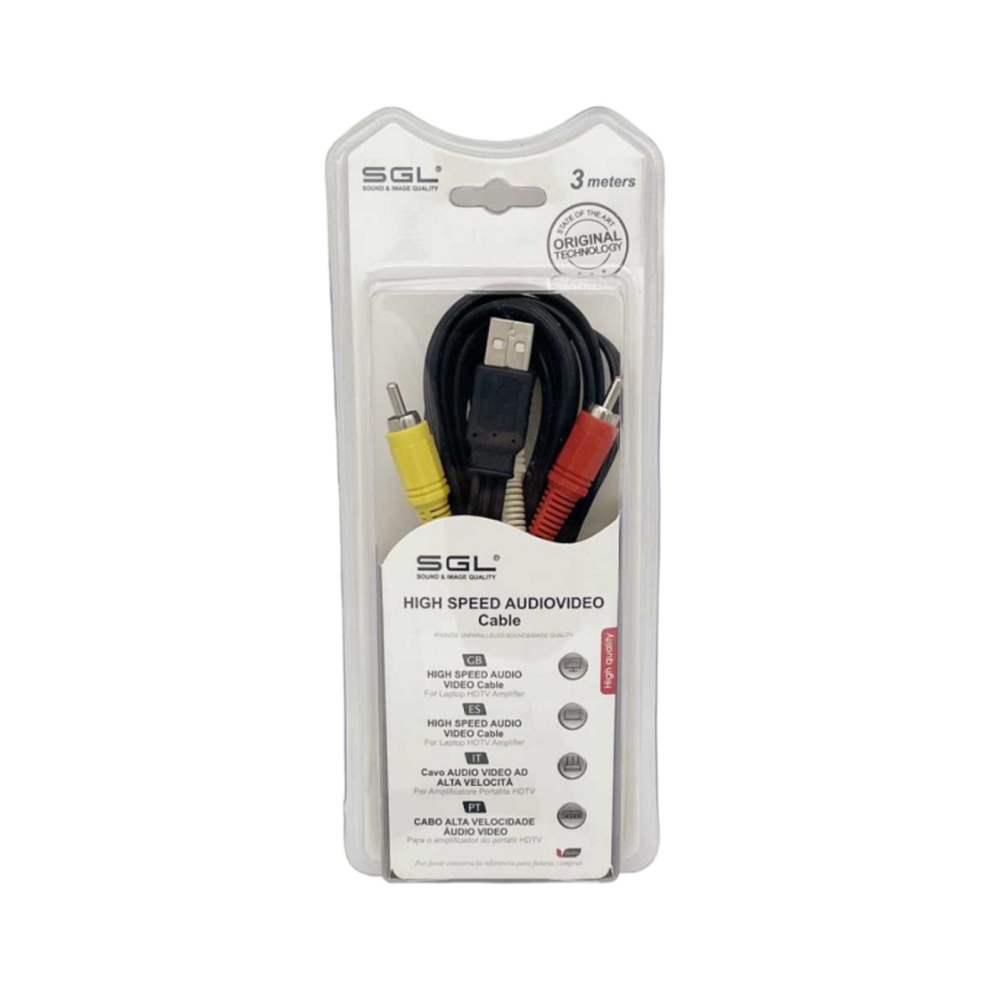 Cablu USB 2.0 la RCA - 1528B - 1,5 m - 097985
