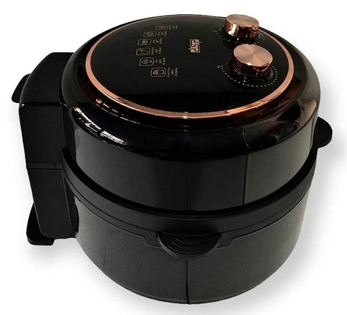 Friteuză cu aer cald fără ulei - Friteuză cu aer - 5,5 L - KB2122 - DSP - 613347