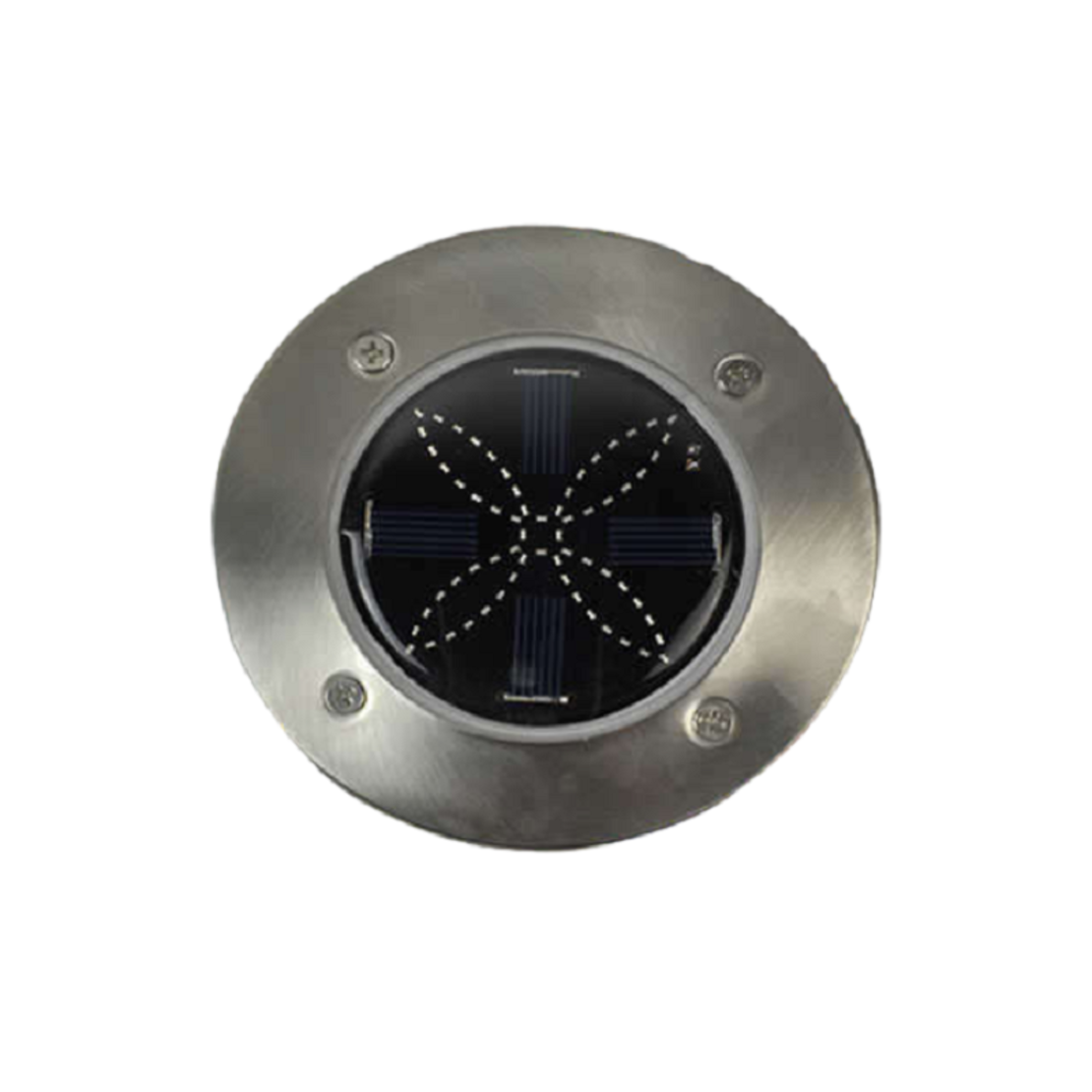 Lampa solara de gradina cu LED - Cu cui - 4buc - Rosu - 431138