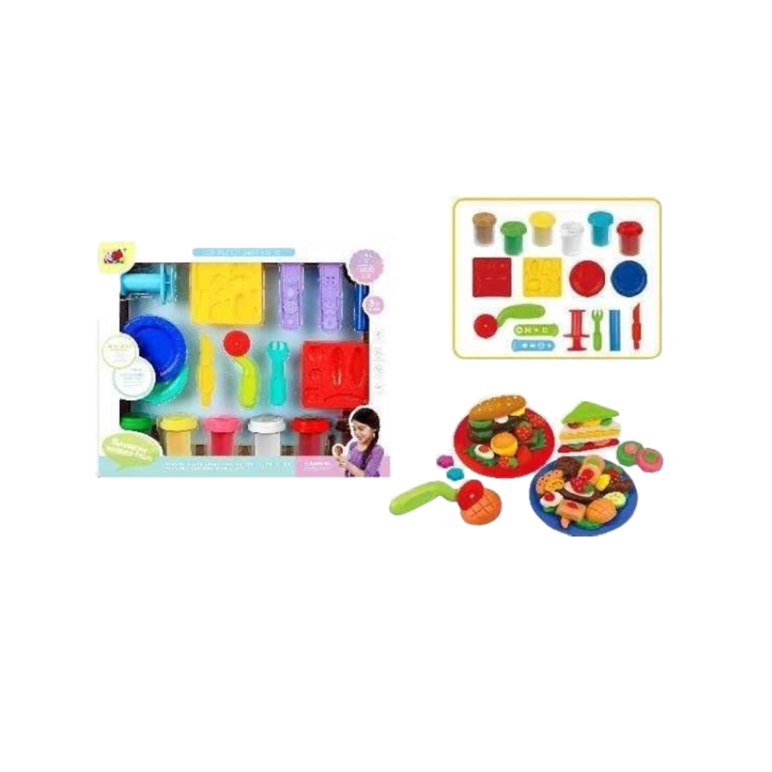 Set cu plastilina - 6 culori - 5838-2 - 310387