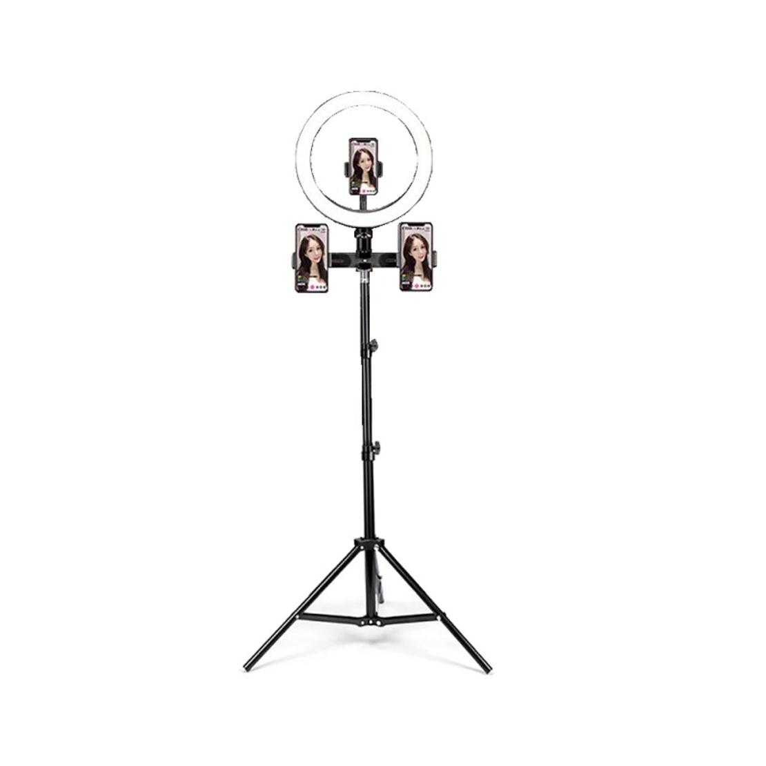 Lampă inel pentru selfie - LED - 2,1 m - 200349
