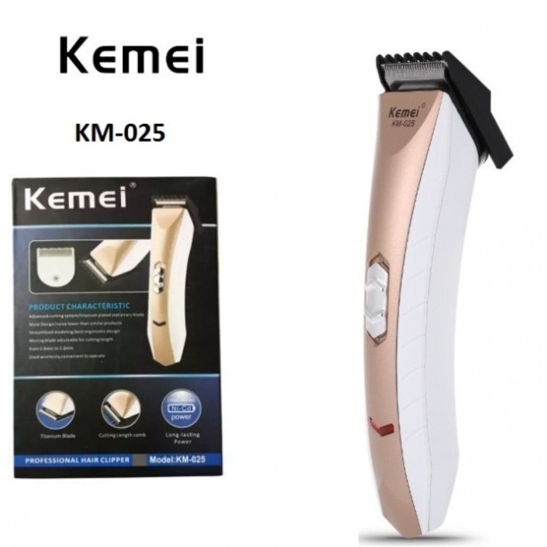 Clipper - KM-025 - Kemei