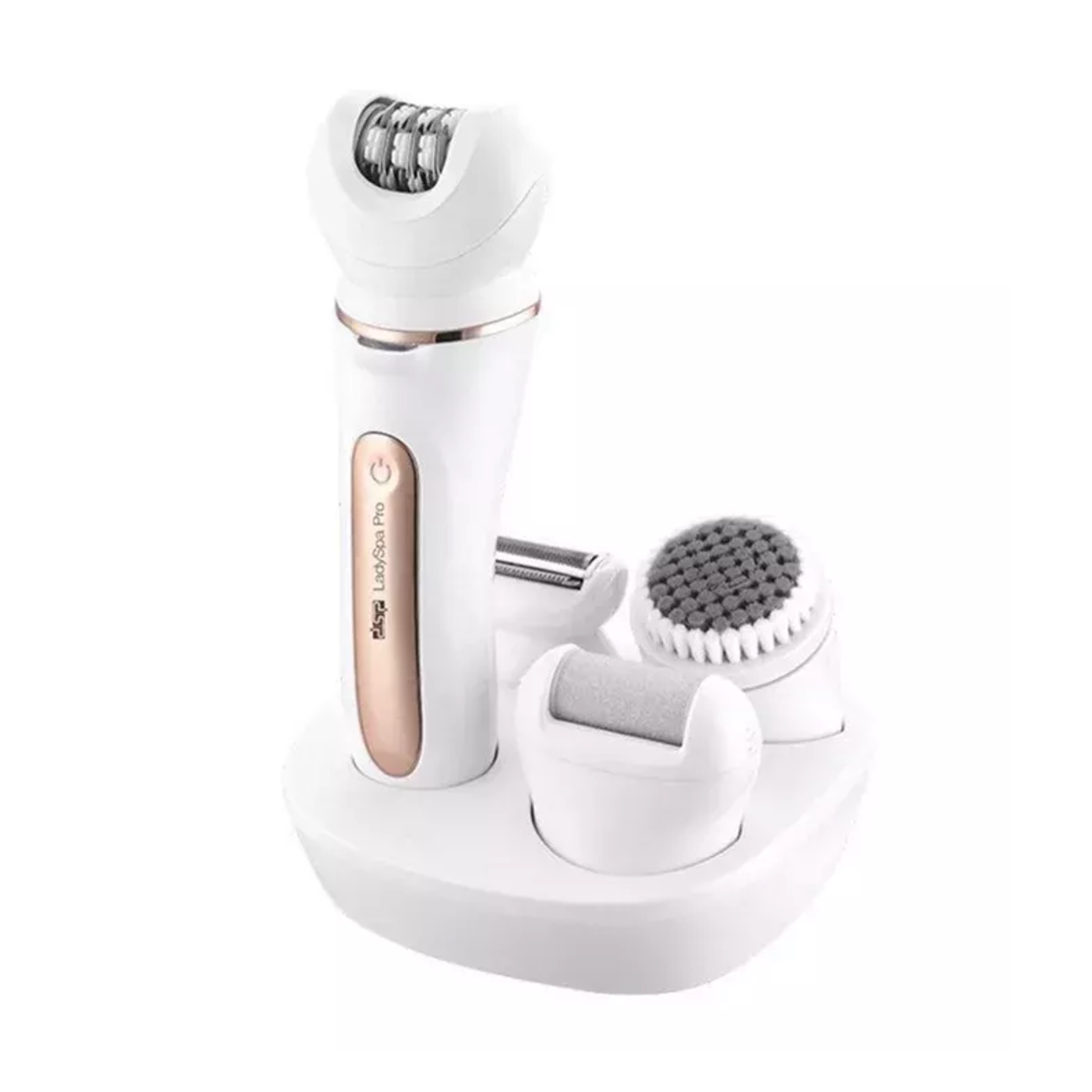 Set pentru indepartarea parului si exfoliere fata-corp - 70191 - 5in1 - DSP - 614405