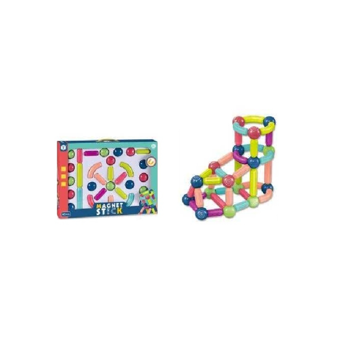 Constructor magnetic pentru copii - HD379A - 221799