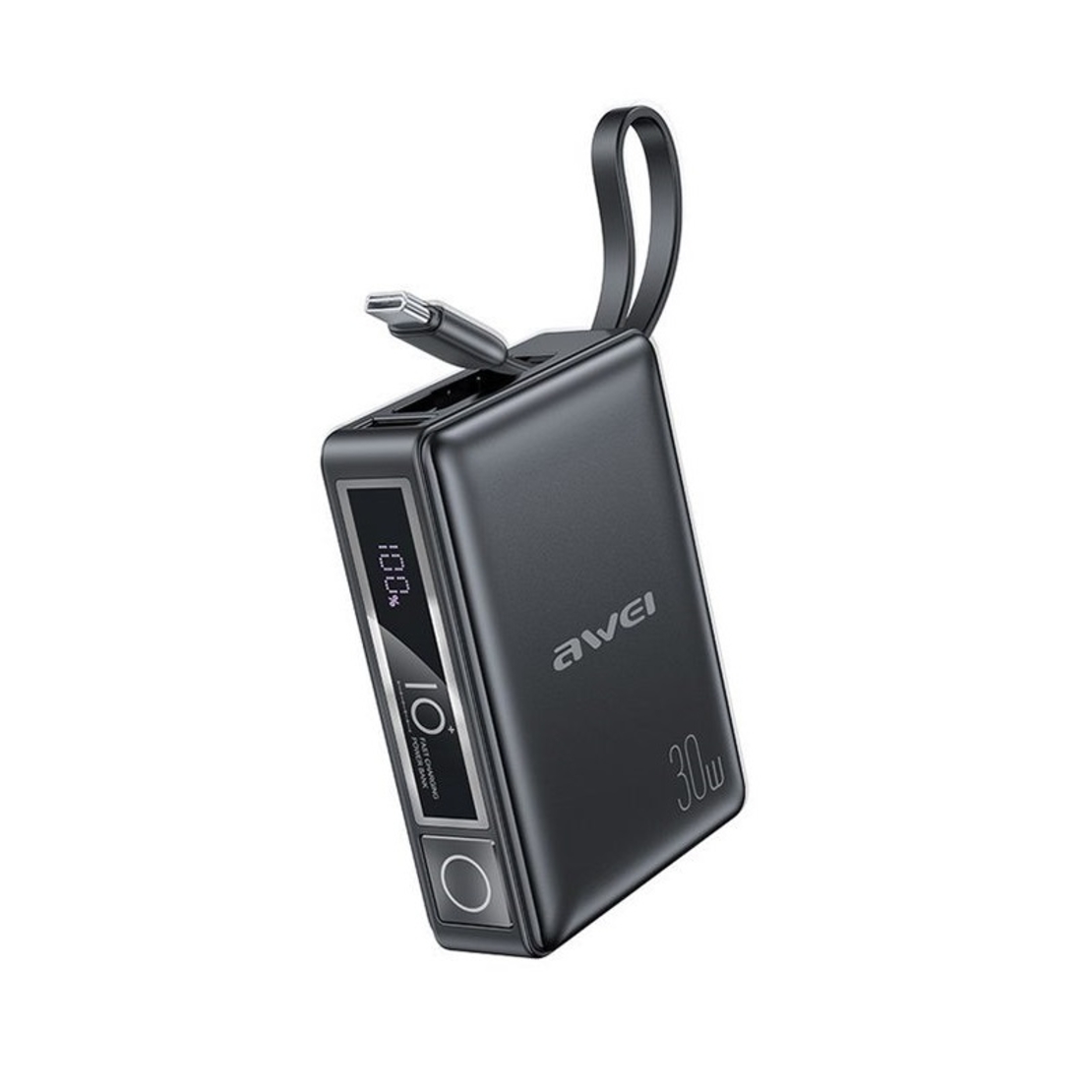 Baterie externă - P87K - 10.000mah - 30W - AWEI - 008624 - Negru