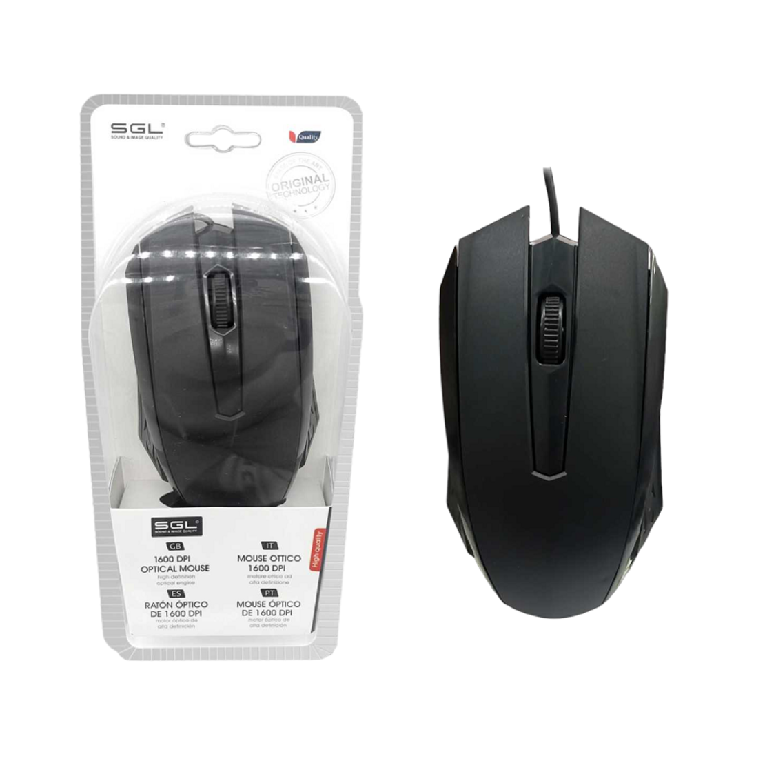 Mouse de computer cu fir - K201 - 098937