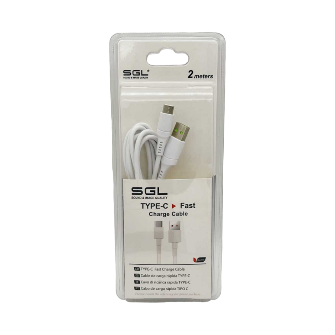 Cablu pentru incarcare rapida si transfer de date - USB - TypeC - D1 - 2m - 099354