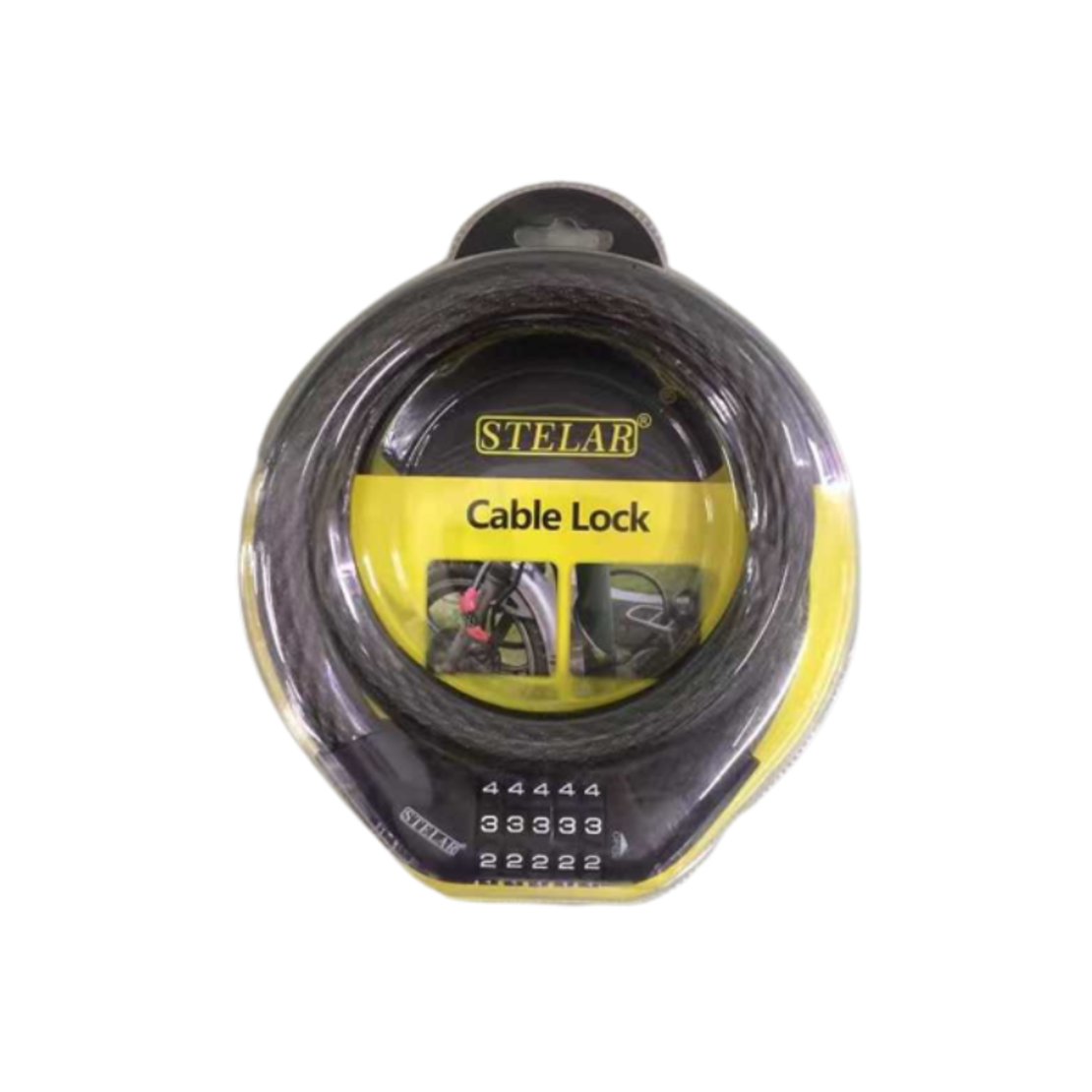 Lanț de blocare pentru motociclete cu cifr - 21060 - STELAR - 587162