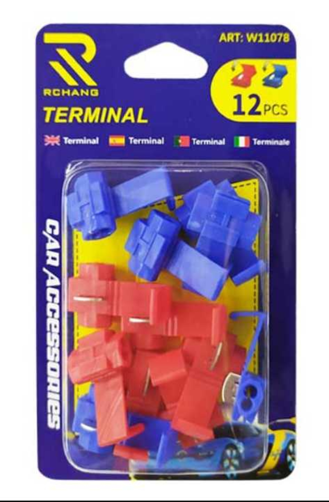 Set 12 conectori cablu terminal - IP3+2p3 - 110787