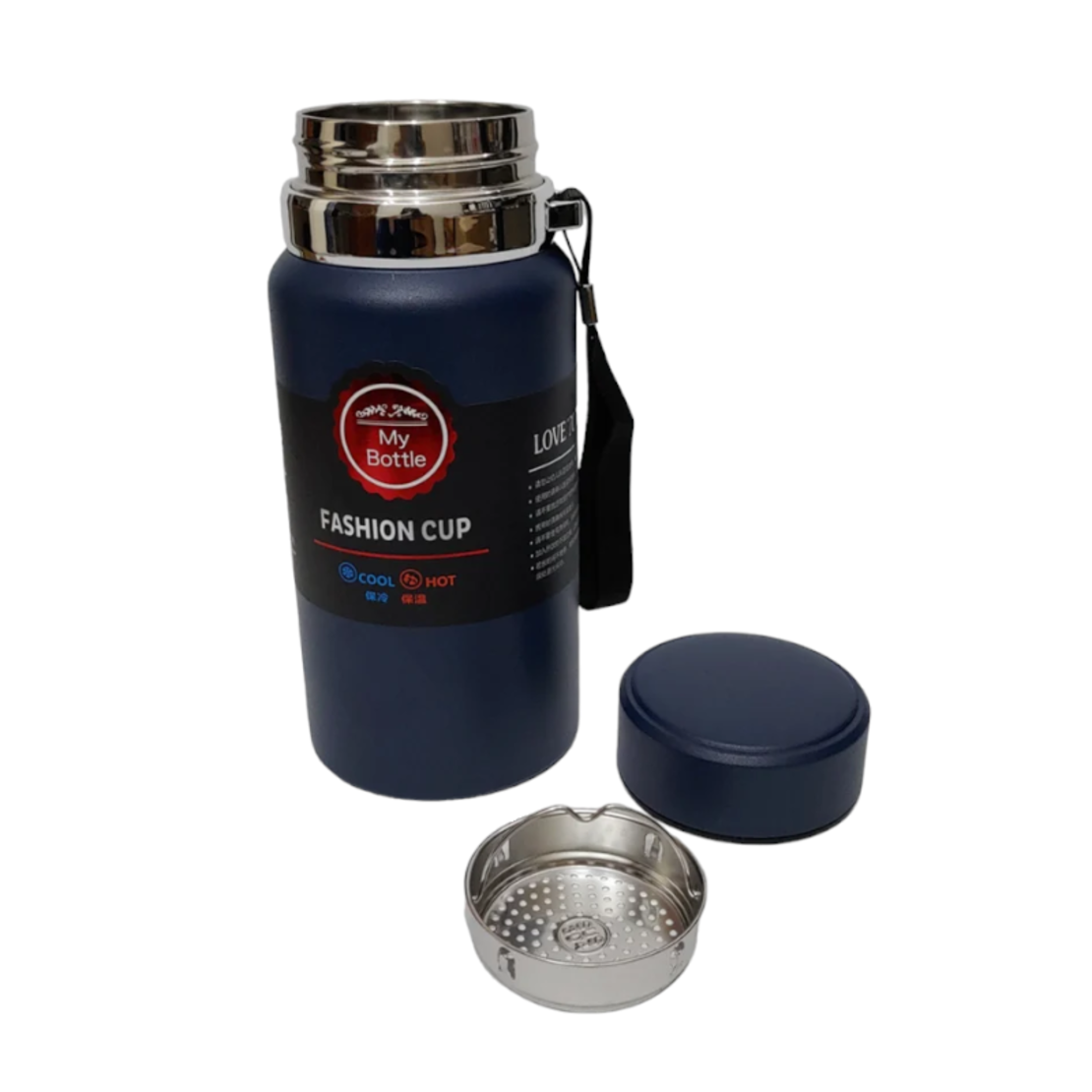 Termos portabil - ZS9206 - 600 ml - 192069 - Albastru