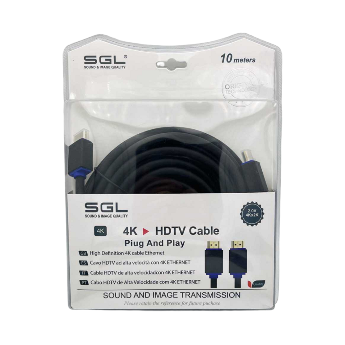 Cablu HDMI cu 2 conectori tata - 1592 - 10 m - 094731