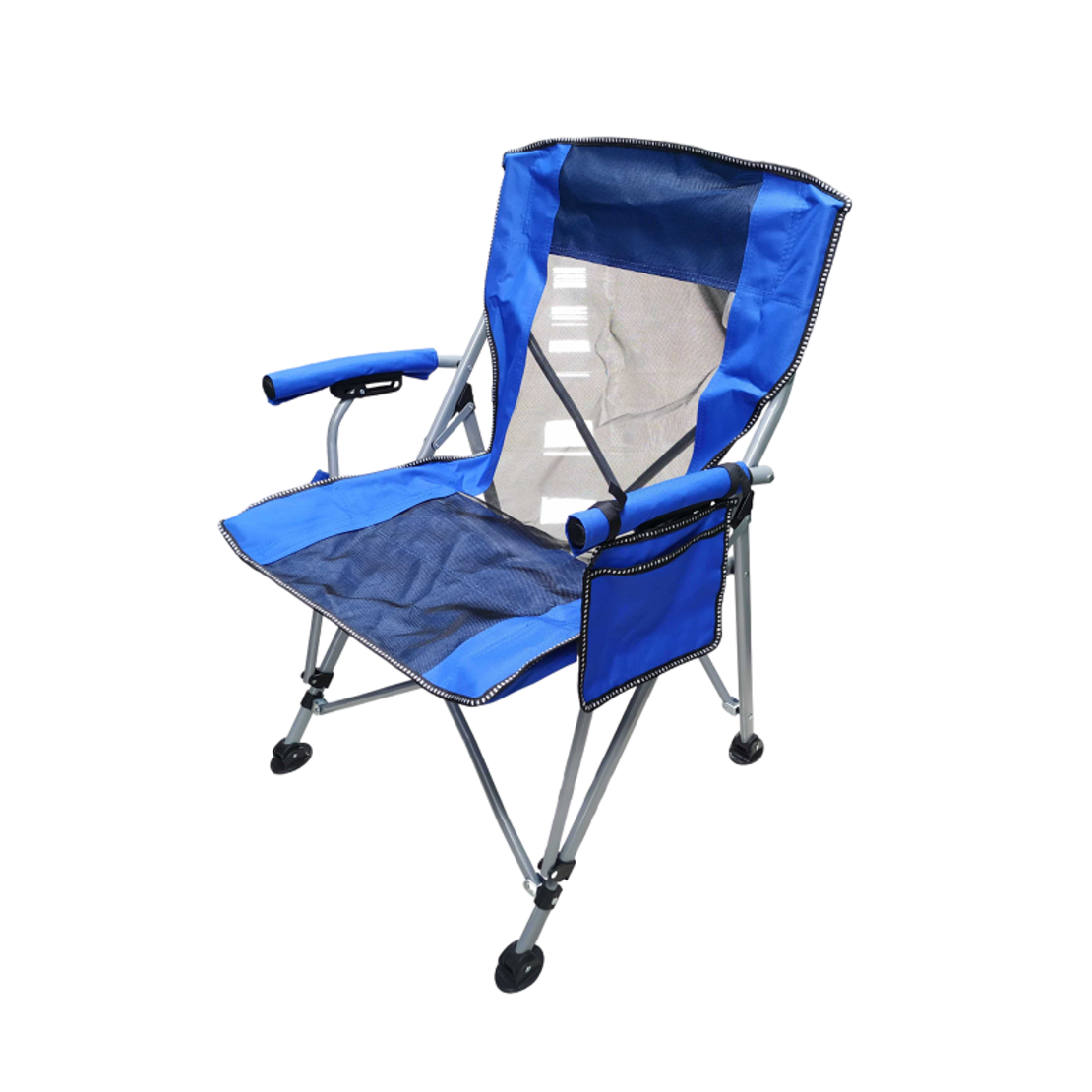 Scaun de camping pliabil - 1337 - 100021 - Albastru
