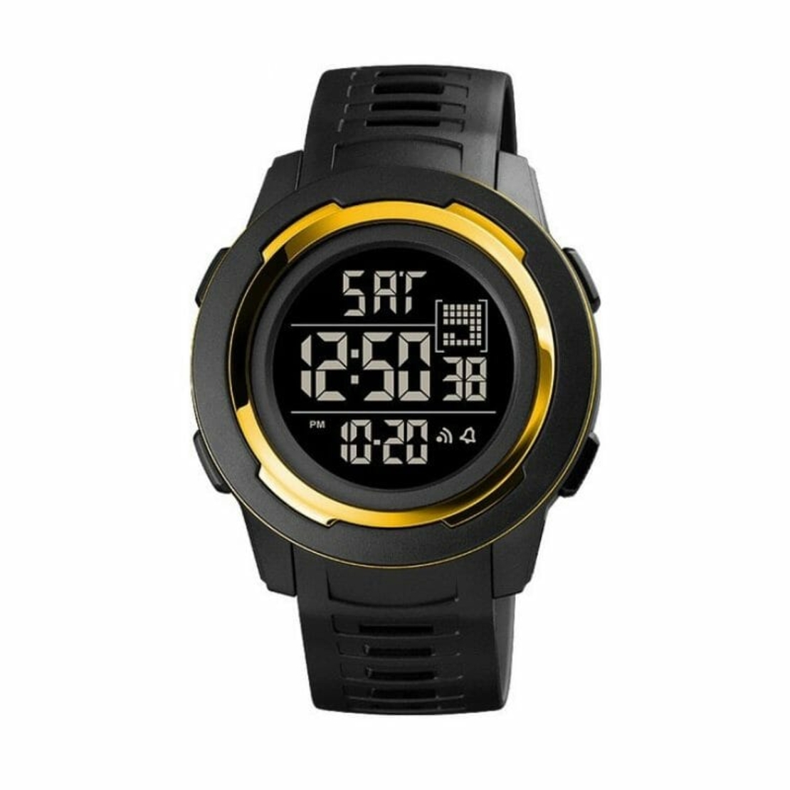 Ceas digital de mână - Skmei - 1731 - Negru/Auriu