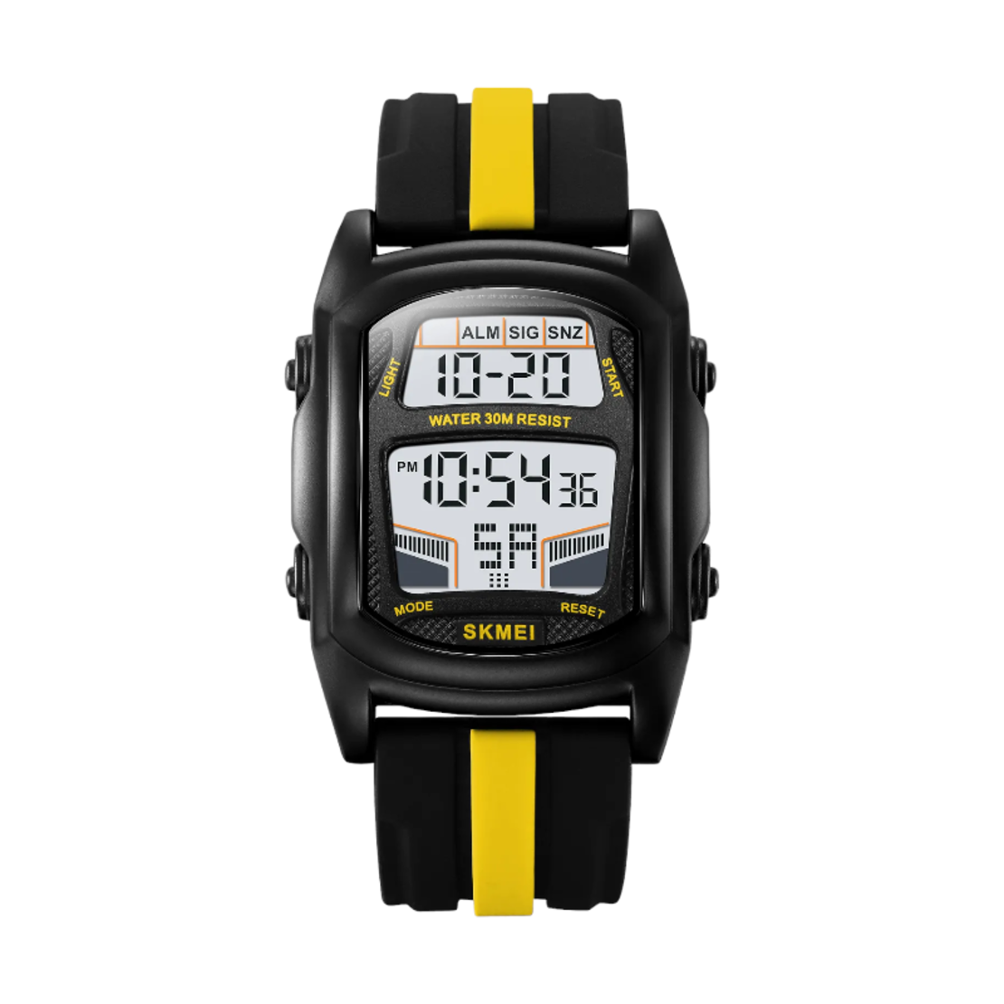 Ceas digital de mână - Skmei - 2203 - Galben