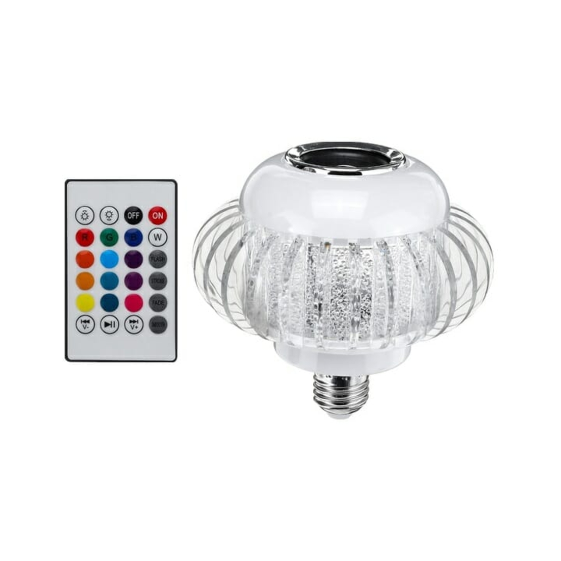 Bec disco RGB cu difuzor Bluetooth - 903005