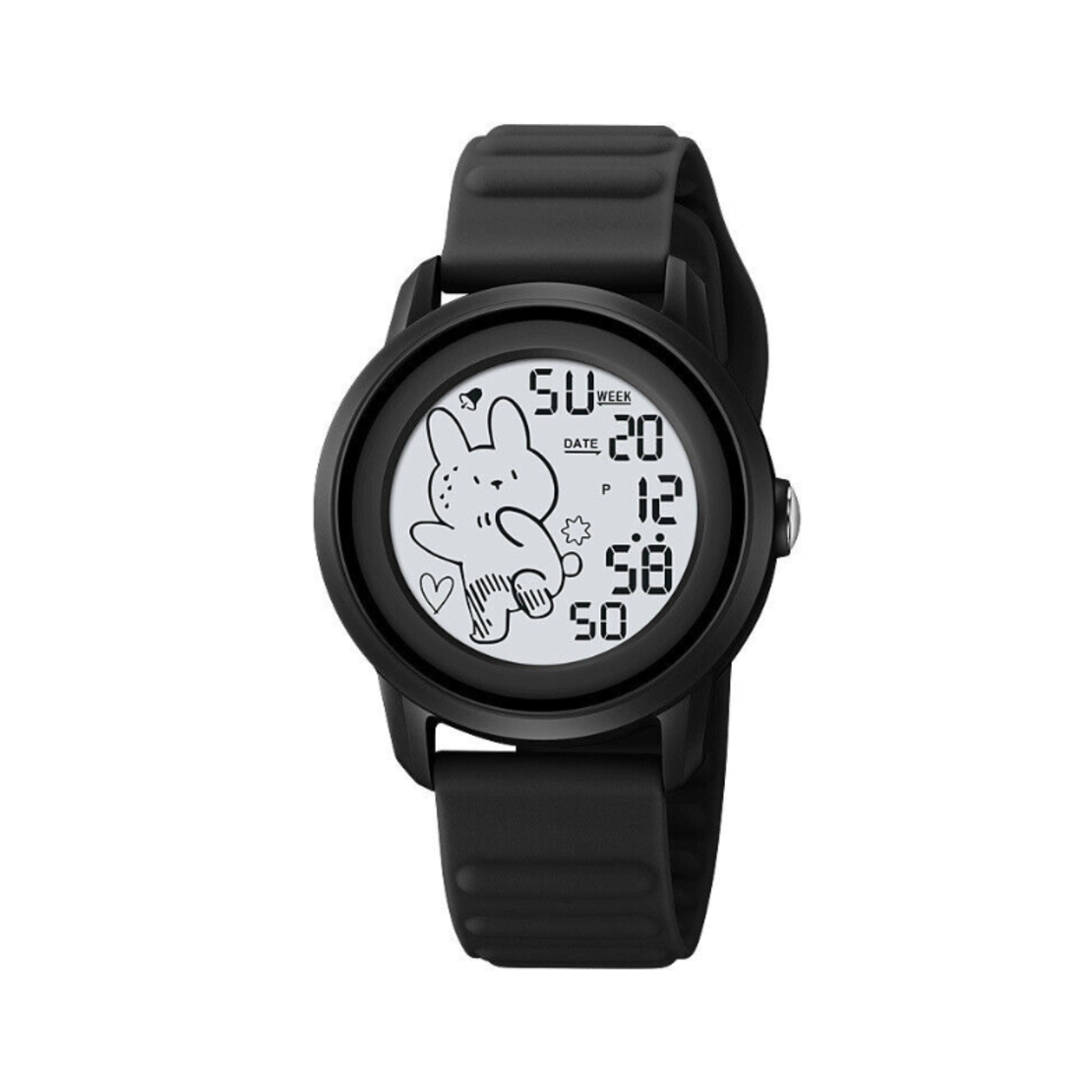 Ceas de mână digital pentru copii - Skmei - 2217 - negru