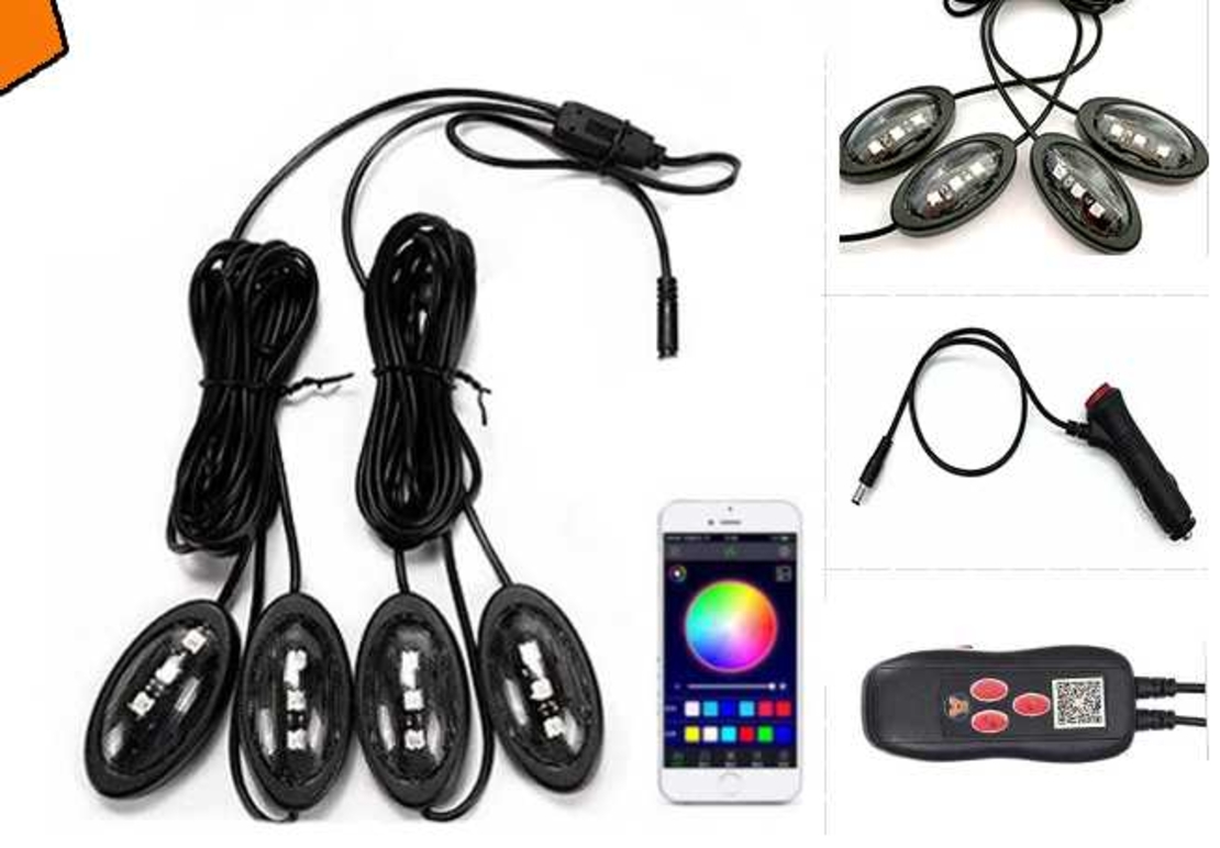 Iluminare interioara LED pentru masina - 1109404C - 110303