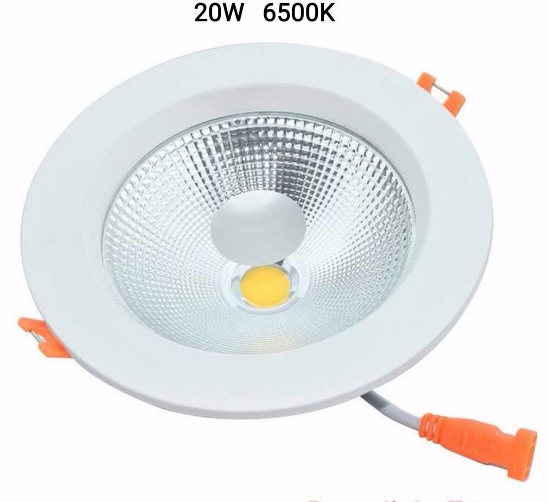 Lampa LED - Downlight - 20W - 6500K - 065003