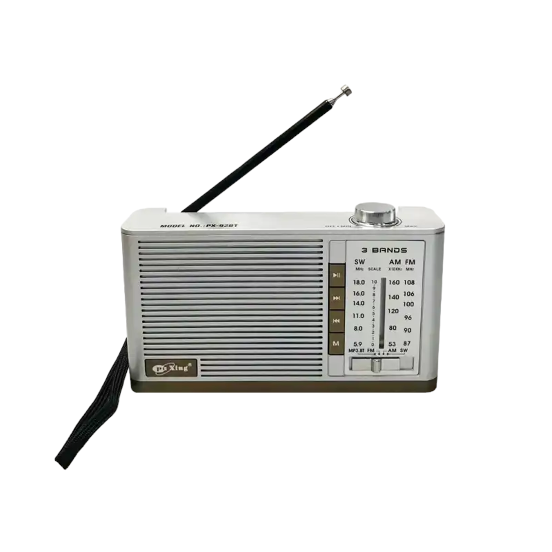 Radio fără fir - PX -92BT - 000923 - Argintiu