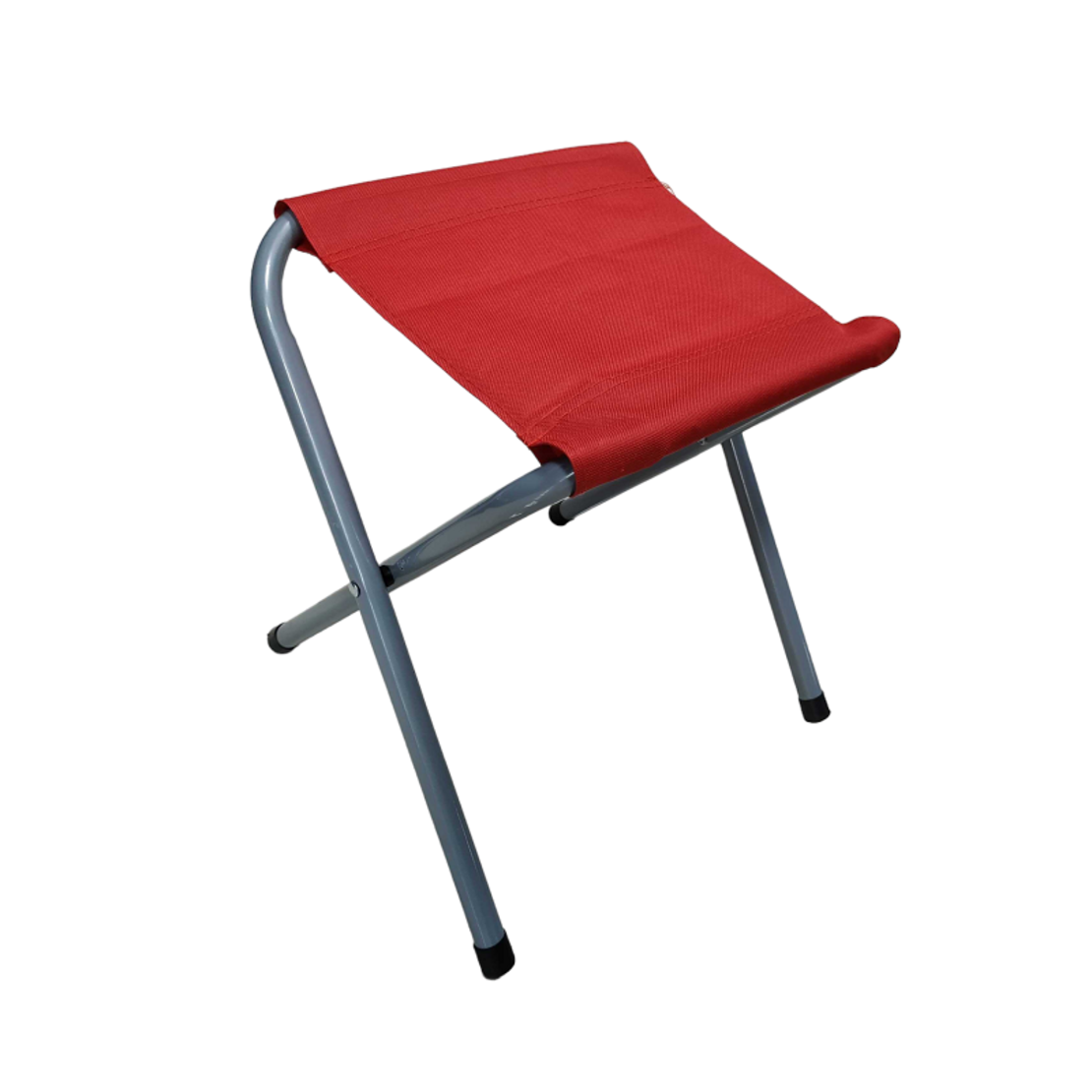 Scaun pliant, tip taburet - 1302 - 271031 - Roșu
