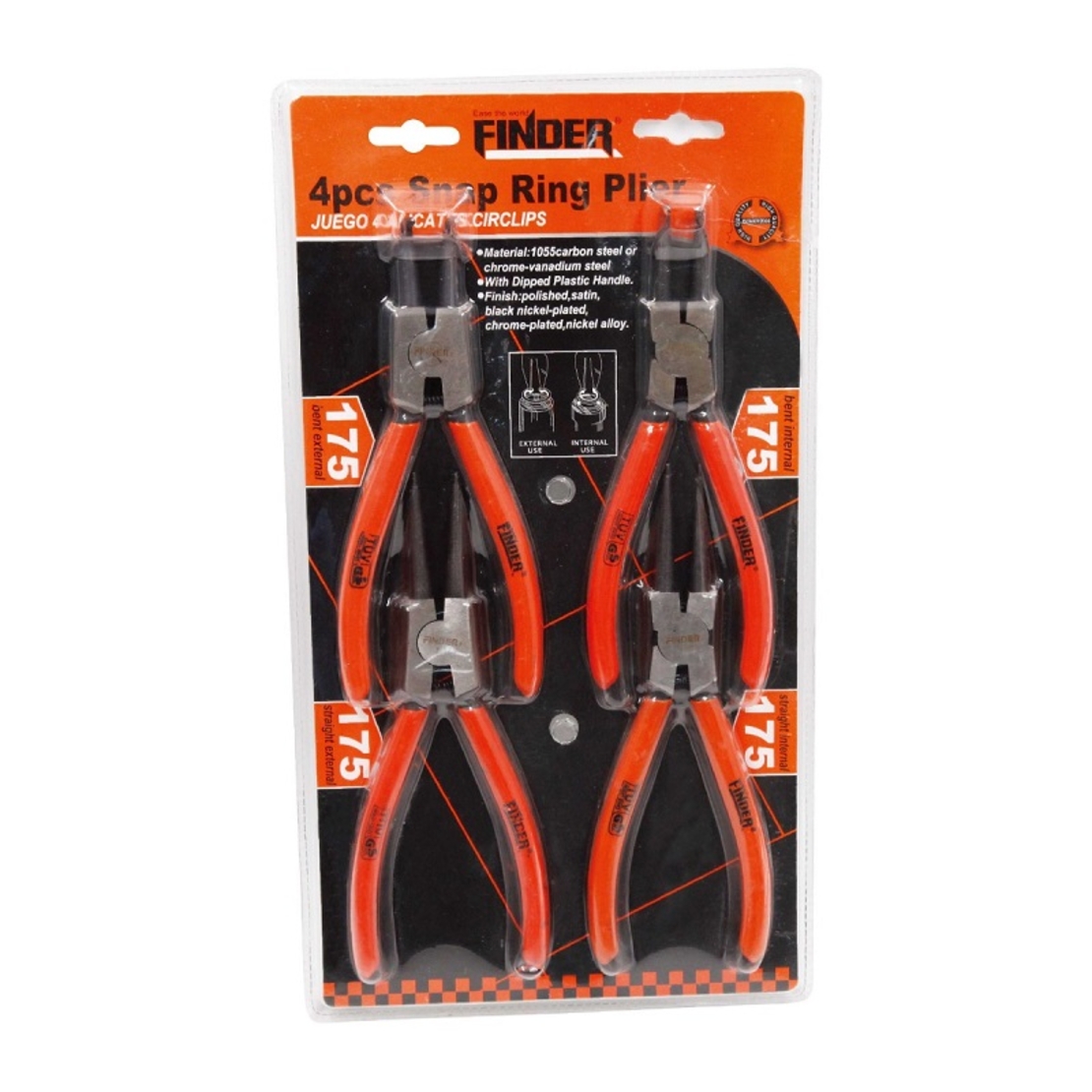 Set Clești pentru Siguranțe - 4 buc - Finder - 190088
