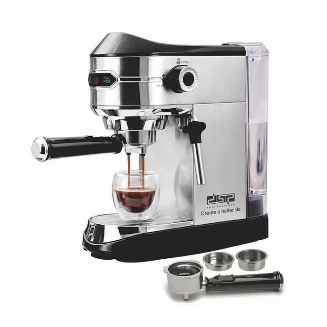 Aparat de cafea espresso - KA3065 - 1450W - DSP - 614276