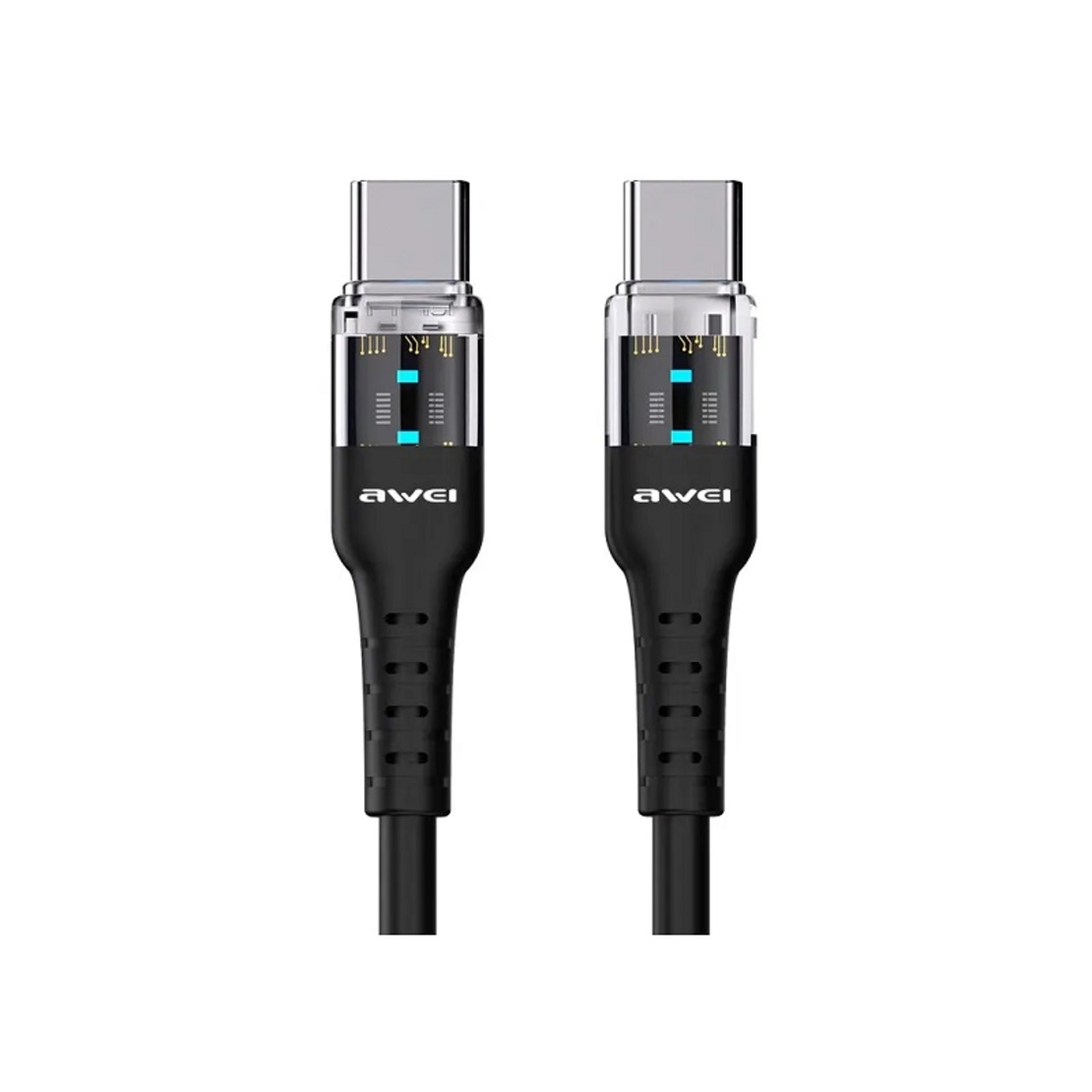 Cablu de încărcare și date - tip C la tip C - Încărcare rapidă - CL -138T - 60W - AWEI - 887875