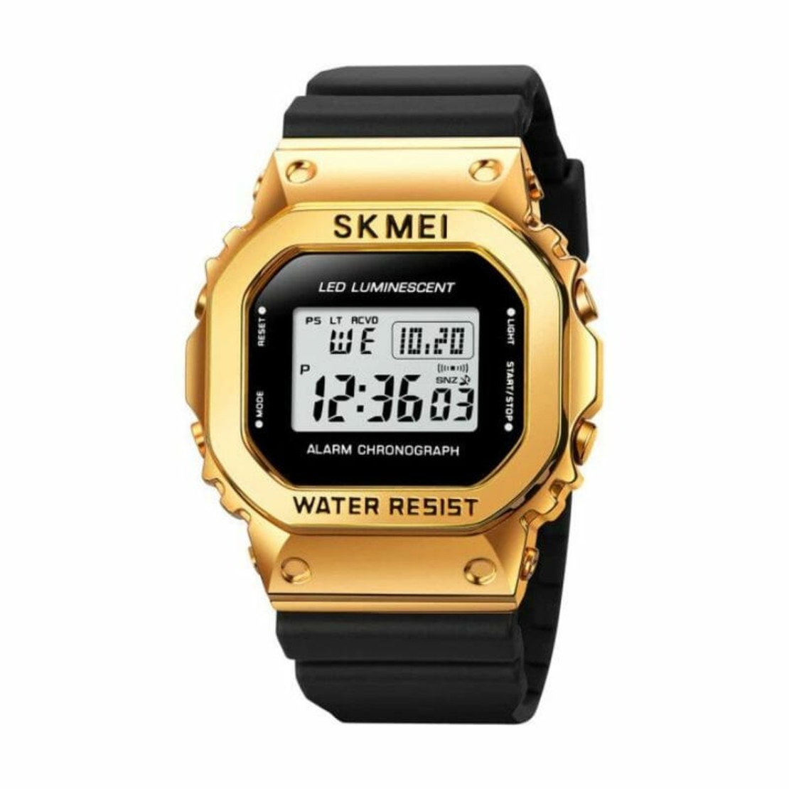 Ceas digital de mână - Skmei - 1851 - 018513 - Aur