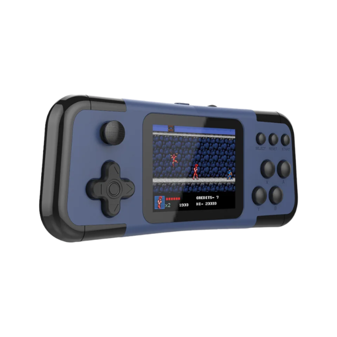 Consolă de jocuri portabilă - A12 - 811030 - Negru cu Albastru