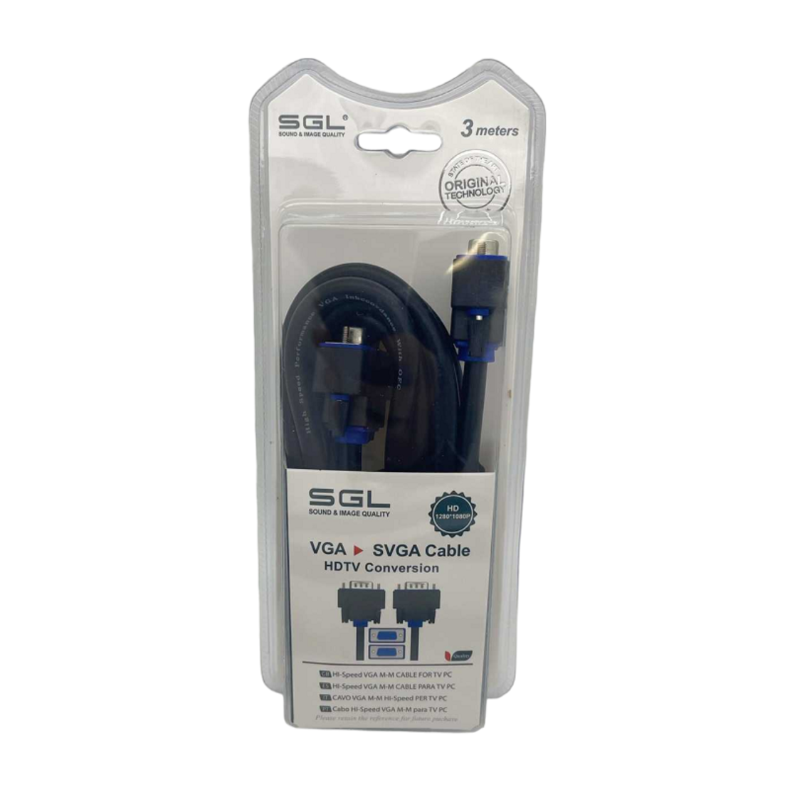 Cablu VGA - 550BB - tată/tată - 3m - 095073