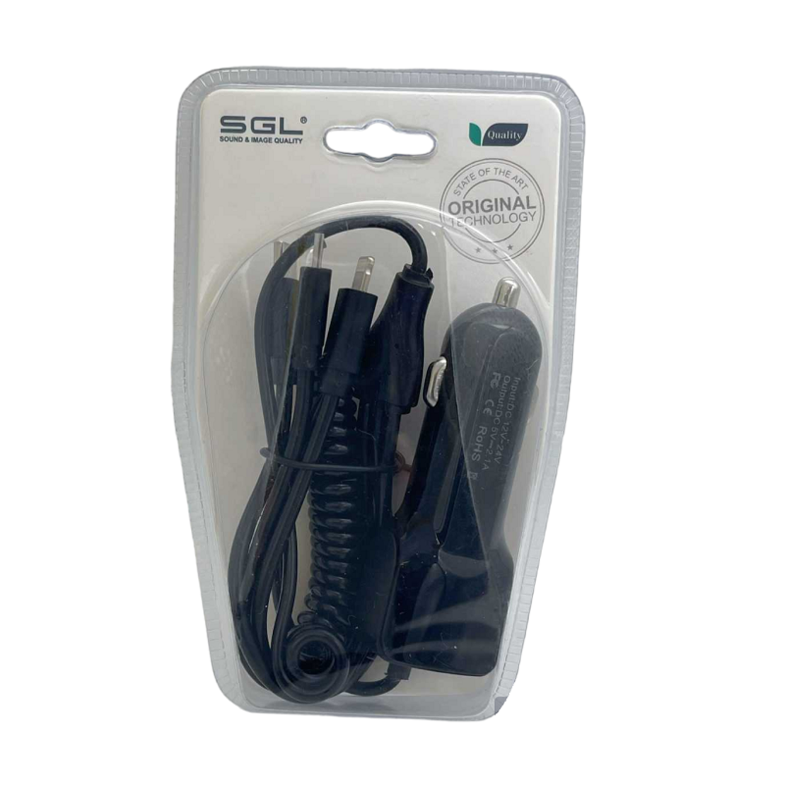 Incarcator bricheta auto cu cablu 3in1 - BC3 - 1m - 099415