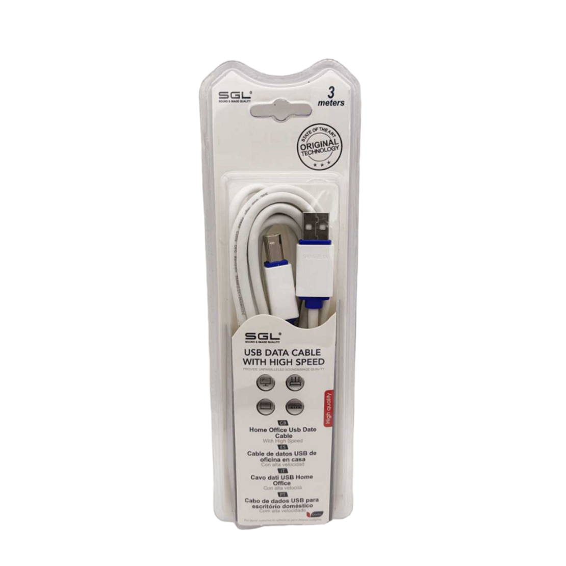 Cablu imprimanta - USB 2.0 - 5S01 - 3m - 097640