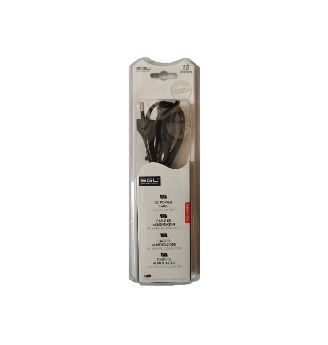 Cablu de alimentare AC - 1,5 m - 200738