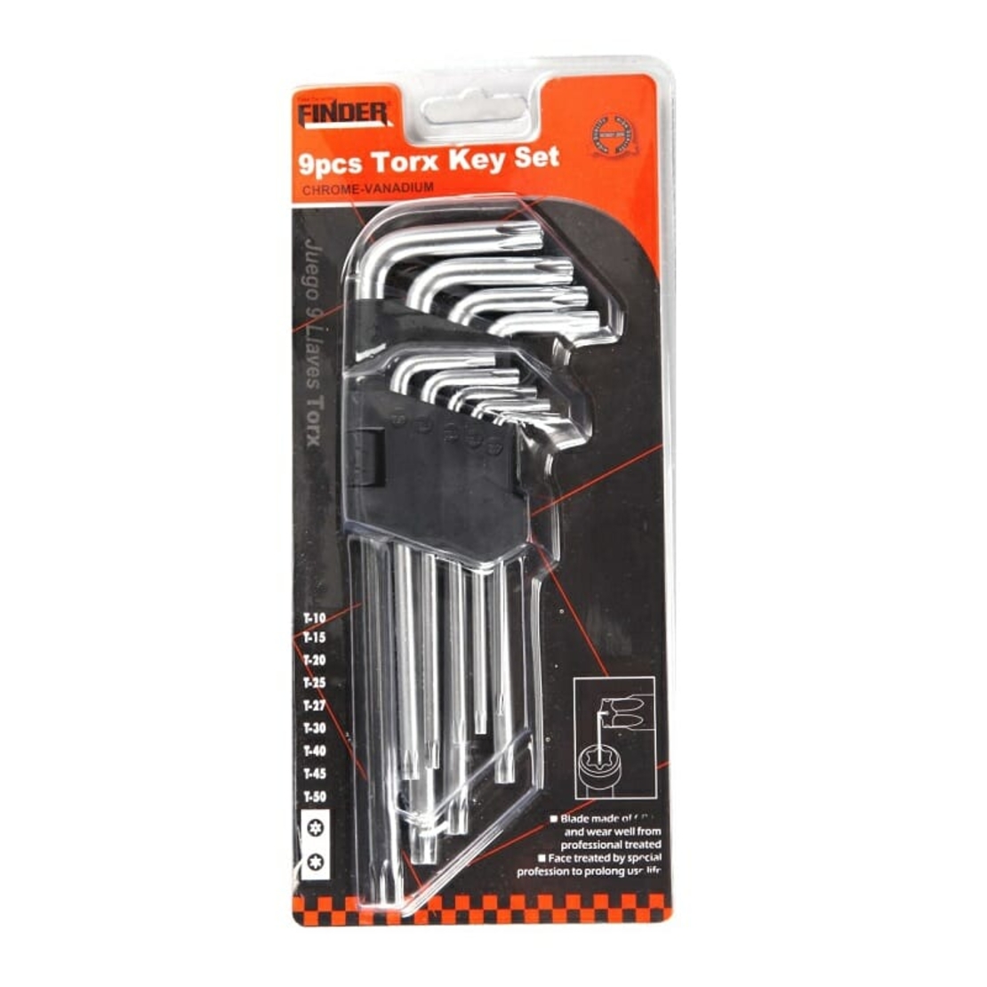 Chei Allen Torx - 9 buc - Finder - 193122