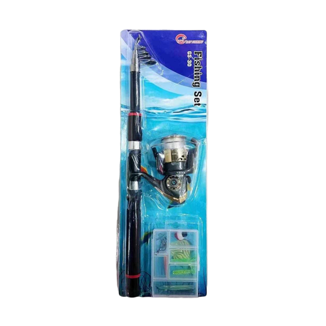 Set de pescuit cu undiță și accesorii - GS - 30 - 31491