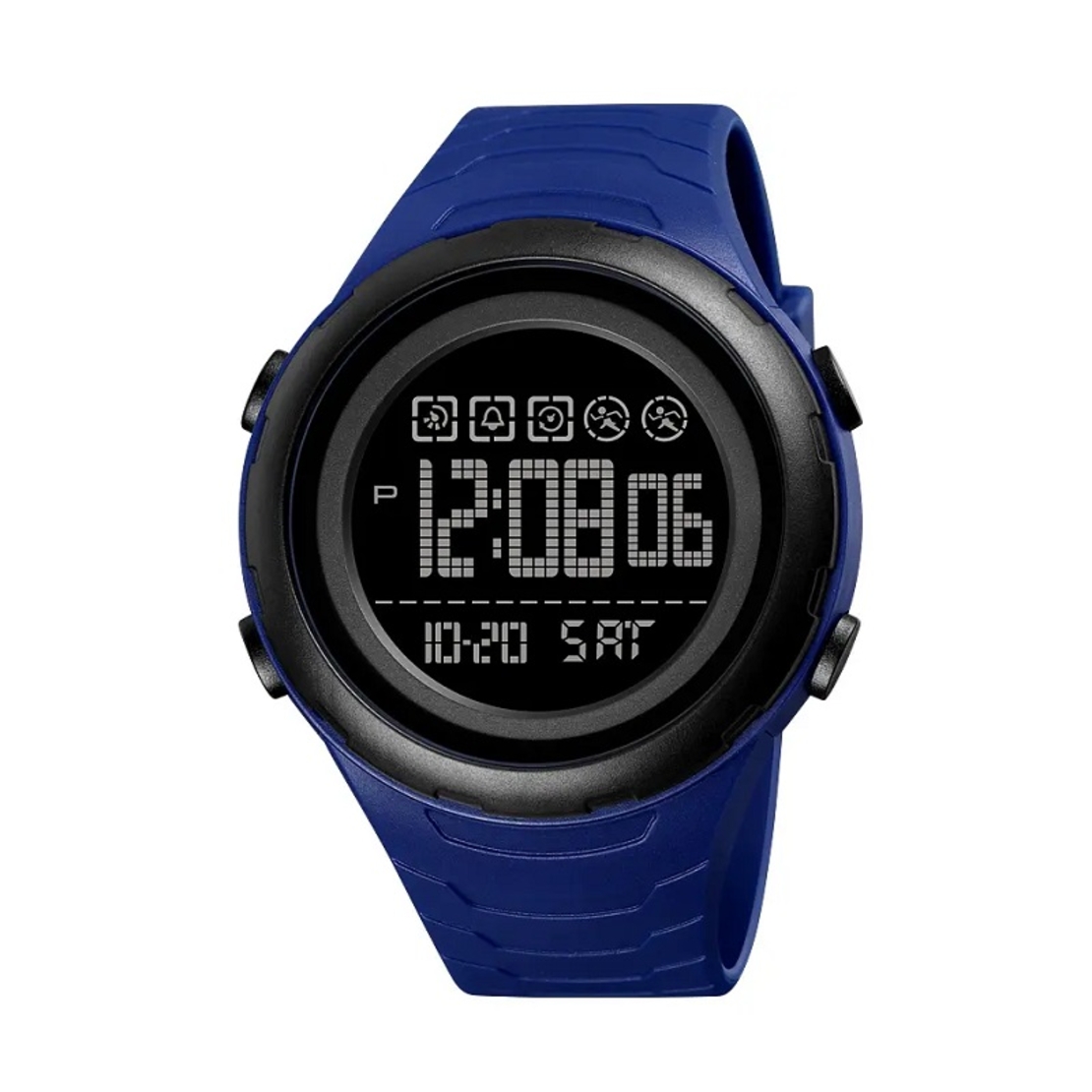 Ceas digital de mână - Skmei - 1674 - Albastru/Roșu